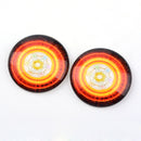 Cabochon - Kaleidoscope - 12mm - 10 pieces