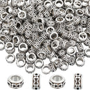 Metal - Rondelle - 6mm x 3.5mm - Silver - 20 pieces