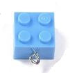 Pendant - Acrylic - Lego - 21mm x 15.5mm - 1 piece