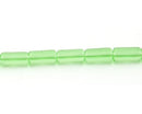 Glass - Tube - 10mm x 4mm - 30cm Strand