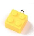 Pendant - Acrylic - Lego - 21mm x 15.5mm - 1 piece