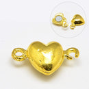 Clasp - Magnetic - Heart - 1 piece