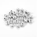 Metal - Rondelle - 6.5mm - Antique Silver