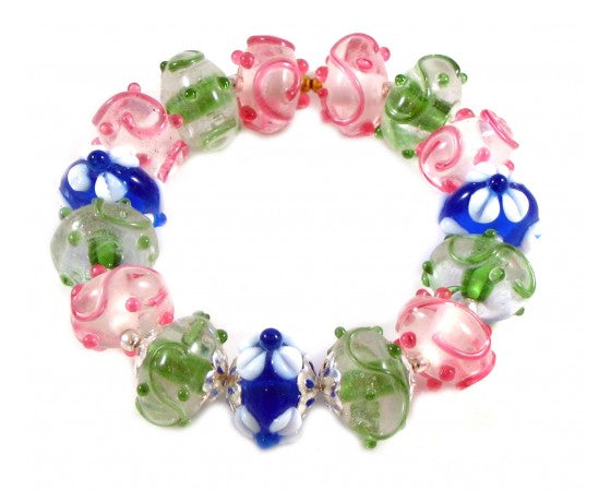 Lampwork - Bead Set - 15 pieces