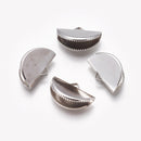 Crimps - Ribbon End - 20mm