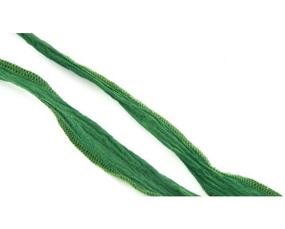 Silk Ribbon - Handmade and Hand dyed - 86cm