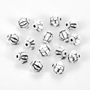 Metal - Bicone - 7.8mm - Antique Silver