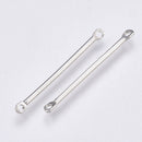 Metal - Connector - Bar Links - 25mm x 2mm