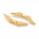 Metal - Angel Wings - 20 pieces