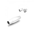 Clasp - Magnetic-Glue In - 30mm x 11mm - Stainless Steel - 1 piece