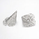 Bead Cones - Filigree - 10 pieces