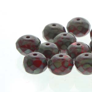 Czech - Donut (Rondelle) - 3mm x 5mm - 1 strand (50 Beads)