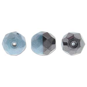 Czech - Fire Polish - Duet - 6mm - 25 pieces