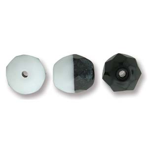 Czech - Fire Polish - Duet - 6mm - 25 pieces