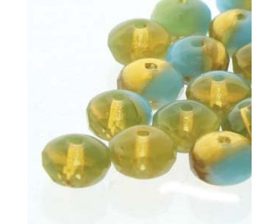 Czech - Donut (Rondelle) - 3mm x 5mm - 1 strand (50 Beads)