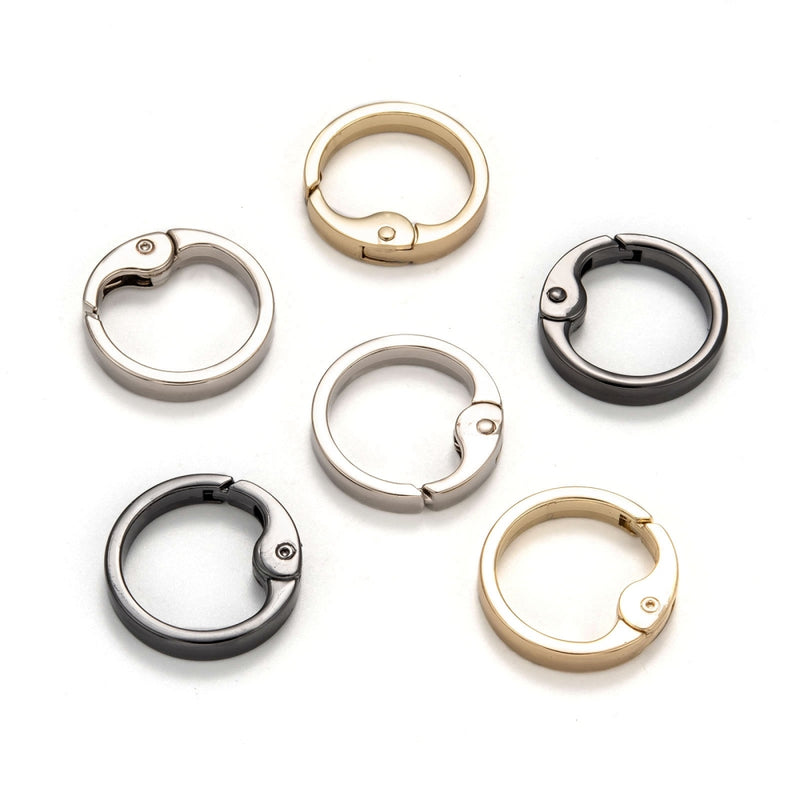 Clasp - Spring Gate Rings - 28mm - 1 piece