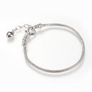 Pandora Style Bracelet - Platinum - 19.5cm