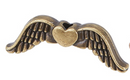 Metal - Angel Wings - 20mm x 7mm - 20 pieces