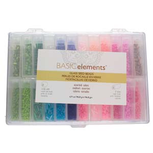 Kit - Seed Beads - Assorted Colours