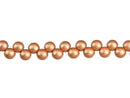 Czech - Round - Top Drilled Hole - 8mm - 1 strand (25 beads)