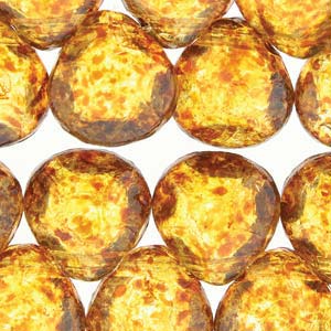 Czech - Briolette - 9mm x 10mm - 15 pieces