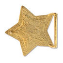 Bezel - Belt Buckle - Star - 66mm - 1 piece