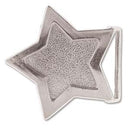 Bezel - Belt Buckle - Star - 66mm - 1 piece