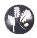 Cabochon - Retro - 12mm - 1 piece - Black and White