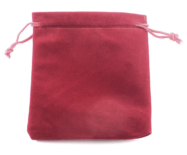 Velvet Gift Bag - Plain - 7mm x 9mm - 10 pieces