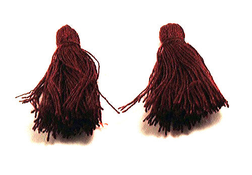 Pendant - Tassel - Cotton - 25mm - 2 pieces
