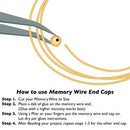 Pack - Memory Wire and End Caps
