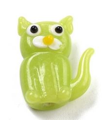 Lampwork - Animal Beads (Cats) - 21mm