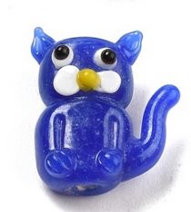 Lampwork - Animal Beads (Cats) - 21mm