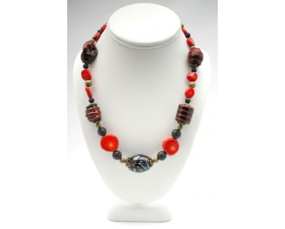 Chunky Necklaces on Tigertail