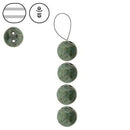 Czech - Dobble - Two Hole - 8mm - 20 Beads