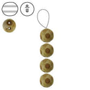 Czech - Dobble - Two Hole - 8mm - 20 Beads