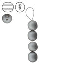 Czech - Dobble - Two Hole - 8mm - 20 Beads