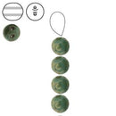 Czech - Dobble - Two Hole - 8mm - 20 Beads