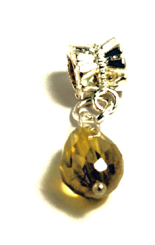 Pendant - Glass (European Style) - Drop - 20mm - 1 piece