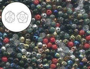 Czech - English Cut - 3mm - 10 grams