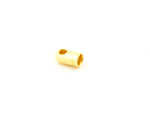 End Caps - 4.5mm x 2.1mm - Gold