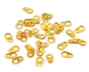 Necklace End Tags - 4mm x 6mm