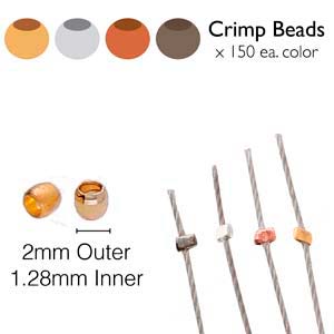 Pack - Crimps - Assorted Colours