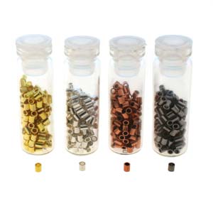 Pack - Crimps - Tubes - Assorted Colours