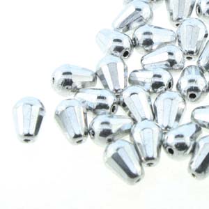 Czech - Drop (Linear Cut) - 8mm x 6mm - 20 pieces