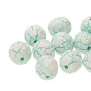 Czech - Fire Polish - Ionic - 6mm - 25 pieces