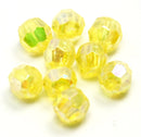 Acrylic - Round - Faceted - 8mm - 40 pieces