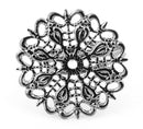 Ring Base - Adjustable - Filgree - 1 piece
