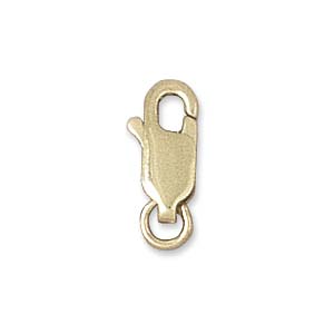 Lobster Clasp (Flat) with Jump Ring - Gold Filled - 10mm - 1 piece