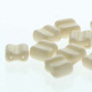 Czech - Tile (Groovy) - 6mm - 29 beads